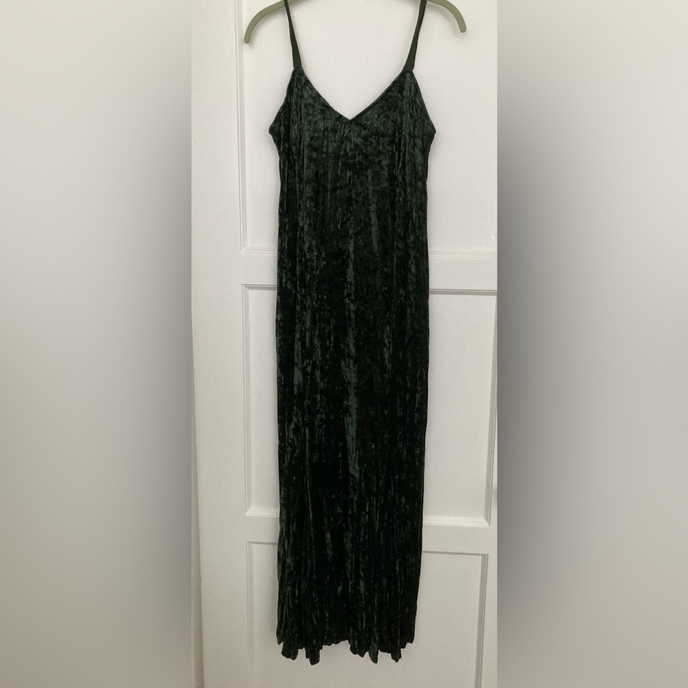 Zoe California dress.  Dark green.  Size M